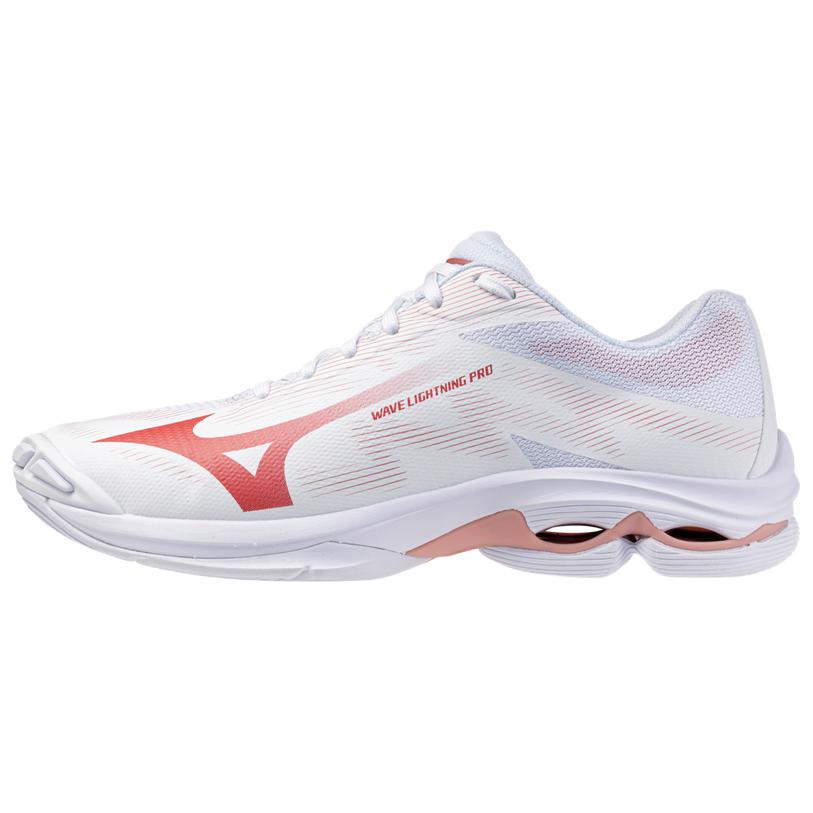 Mizuno Wave Lightning Pro Volleyball Shoes Women sneaker White Red V1GC266073 36