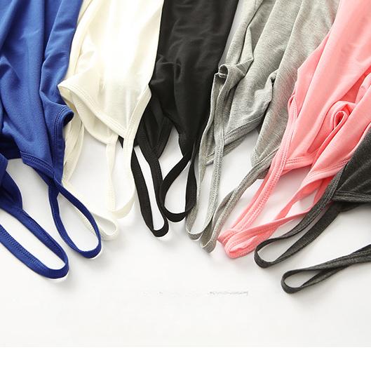 Lässige Damen-Tanktops mit schmaler Passform und dünnen Trägern, ärmelloses Leibchen, Rundhalsausschnitt, lockere Sommerkleidung, Unterhemd, Spaghettiträger, Basic-Unterhemden