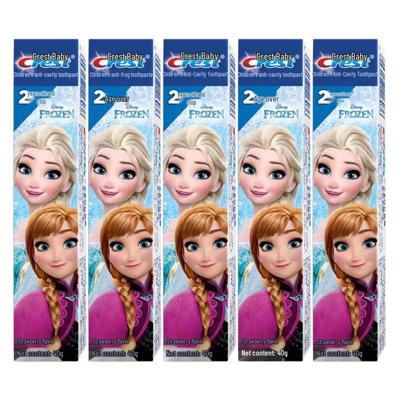 Crest Dual Effect Anti-Cavity Kids Toothpaste (Frozen Edition)