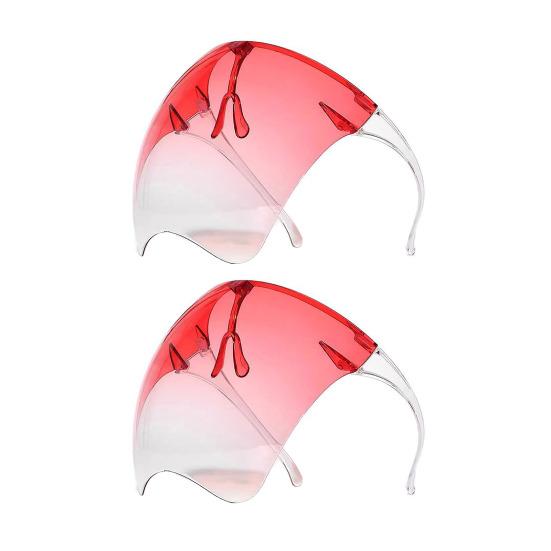 Sıçrama Korumalı Yüz Kalkanı Tam Yüz Koruma Maskesi Buğu Önleyici Şeffaf Yüz Maskesi Mutfak Pişirme Taşlama Kesme İçin Yeniden Kullanılabilir Sıçrama Koruyucu