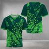 Herren Tennistrikot Unisex Sport T-Shirt Kleidung Atmungsaktiv Schnelltrocknend Kurzarm T-Shirts Druck Rundhalsausschnitt Sport T-Shirts Oberteile