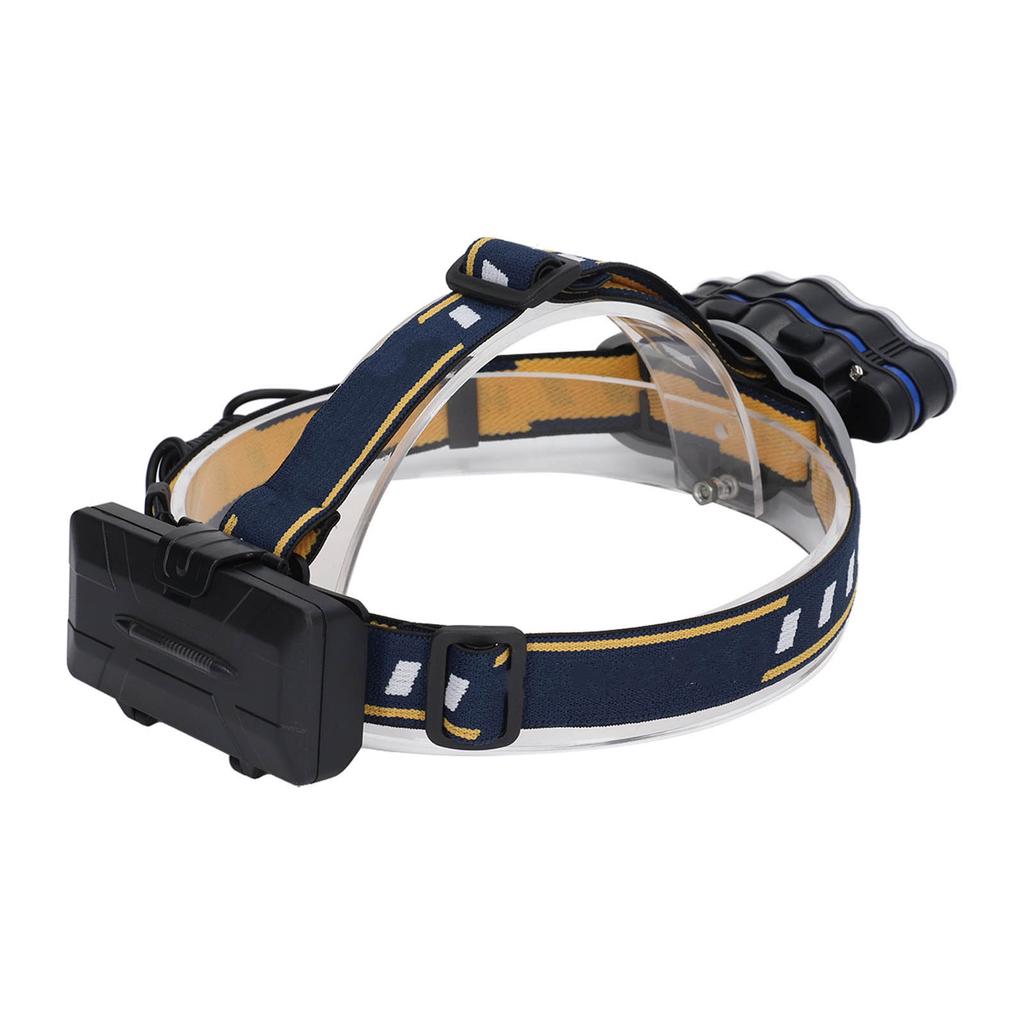 Headlamp Rechargeable Super Bright IPX4 Waterproof 8 LED Head Lamp Headlight Flashlight