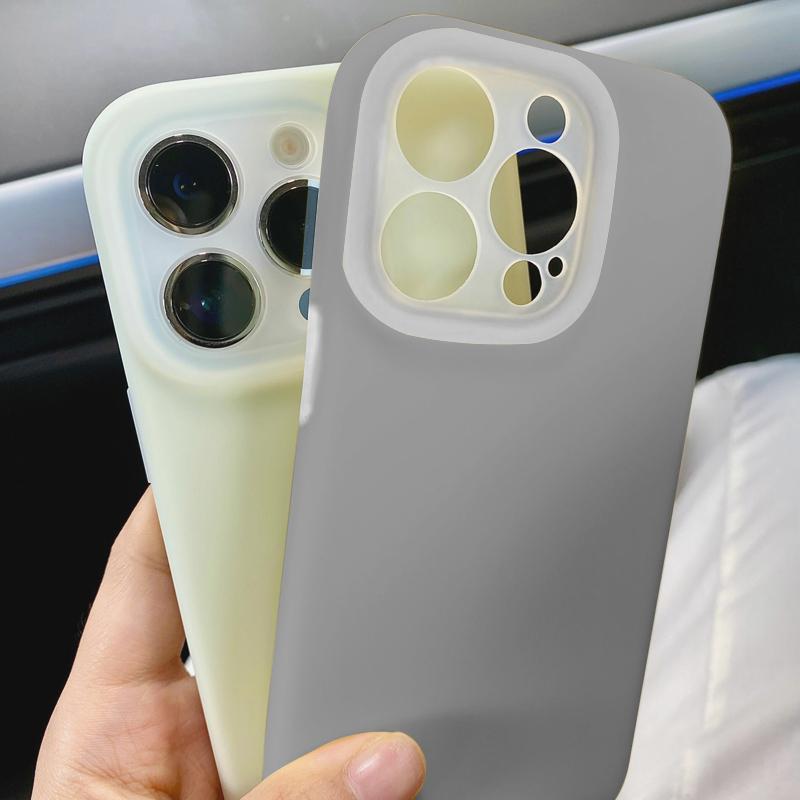 Jelly Feels Skin Feels Real Liquid Anti-fingerprint 11pro Is Suitable for Iphone11 Mobile Phone Case Apple 11proMax