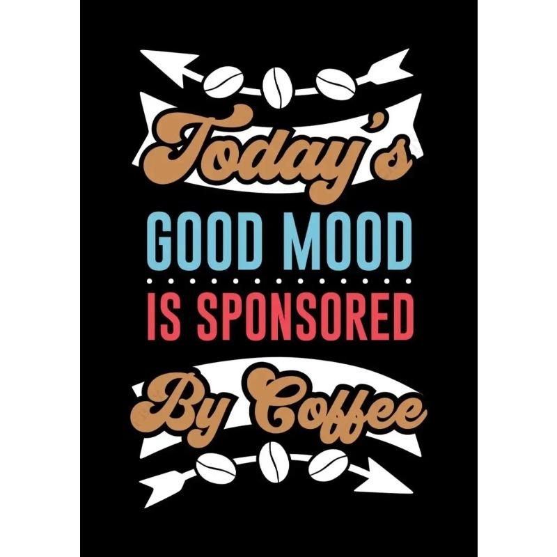 

Coffee Bar Metal Plate, Rectangular Iron Wall Art 30x20cm