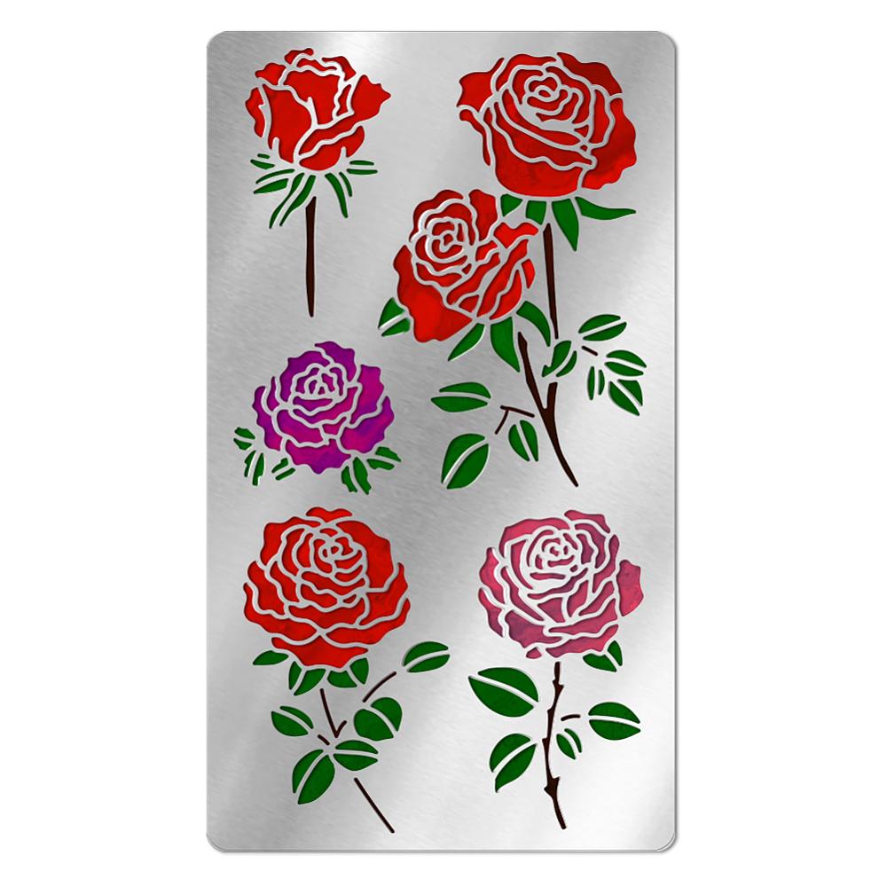 Retro Stainless Steel Metal Cutting Dies Stencils for DIY Scrapbooking/Photo Album Decorative Embossing DIY Paper Card Matte Stainless Steel Color