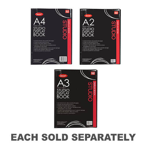 Jasart Display Book Black (20 Pages)