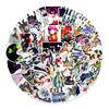 50 Japanese Comic Records Horizon Graffiti Stickers Suitcase Refrigerator Car Decoration Stickers