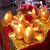 20cm Golden Egg Smash Celebration Game - Creative Prize Ball for Annual Meetings