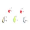 5PCS With Hook Fishing Popper Lures 6.5cm 9g Fishing Lures Fishing Bait Set  For Bass Fishing