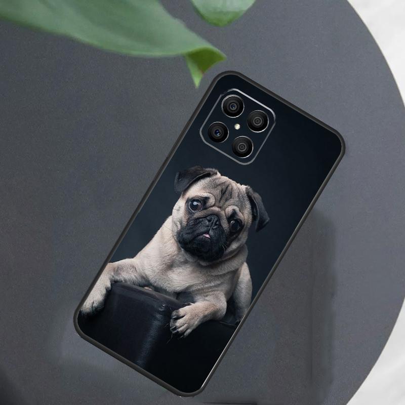 Pug Dog French Bulldog For Honor Magic 7 Lite 6 8 Case For Honor 200 400 Pro 90 70 50 X8c X8b X9a X9b X9c X9d Win RT
