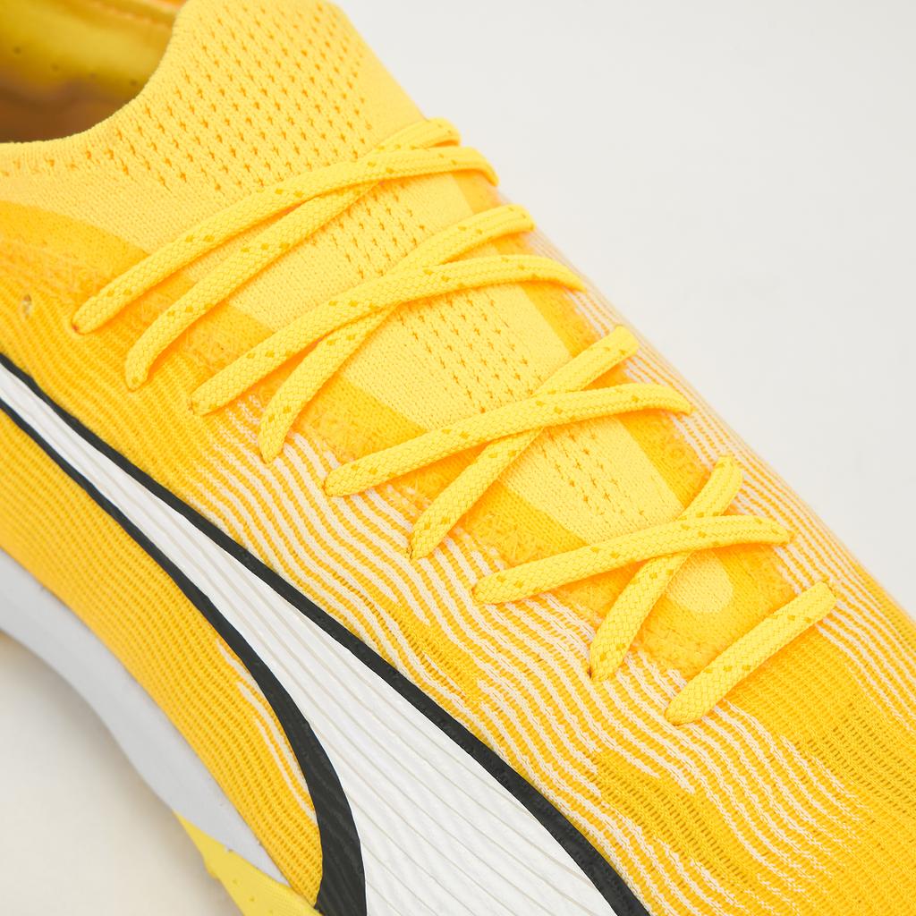Puma Ultra Ultimate Cage Round Toe Comfortable TF (Rubber Studs) Durable Breathable Soccer Shoes Men Soccer Shoes Yellow 107502-04