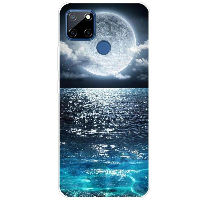 Чехол для Realme 7i RMX2193, 6,5 дюйма, силиконовый мягкий чехол из ТПУ для OPPO Realme C12, чехол для телефона, задняя крышка Realme7i RMX2103, Fundas