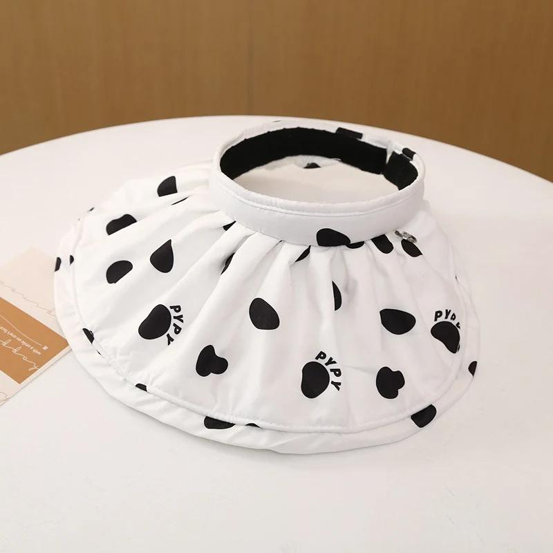 Summer Kids Sun Hats for Girls Boys Cartoon Children Visor Cap Beach Travel Big Brim Child Panama Hats 2-14Y