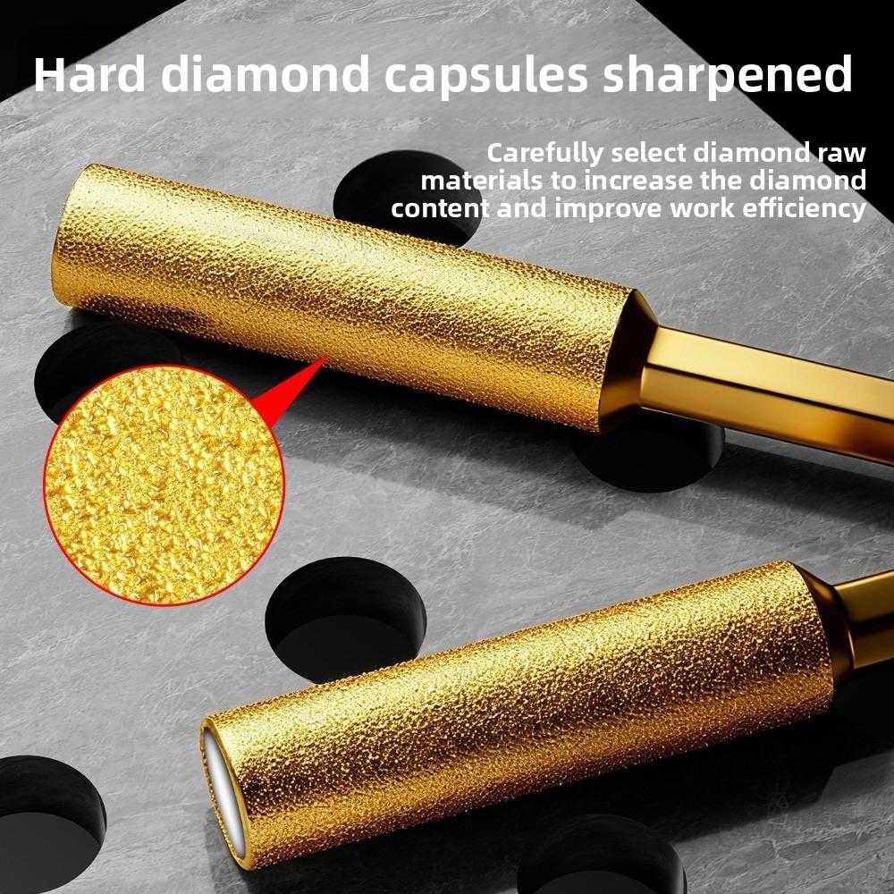 Multifunctional Dry Ceramic Tile Diamond Drill Bit Portable Hole Openers for Drilling and Grinding