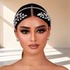 Elegant Princess Queen Crown Shiny Bridal Head Hoop Vintage Women Headpiece  Girls