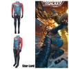 Mangguo Milky Silk Star-Lord Kostüm Jumpsuit für Cosplay und Halloween, inspiriert vom Streetstyle