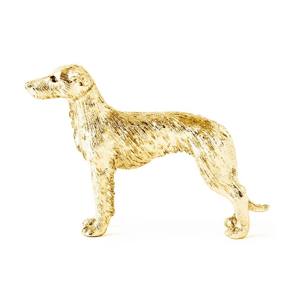 Lurcher 22ct Gold Plated British Art Dog Figure Collection