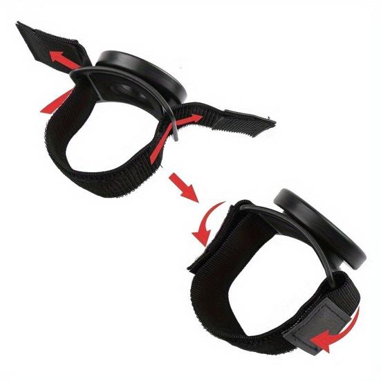1 Set Wristband Magnetic Phone Holder 360 Degrees Rotatable Adjustable Men Women Outdoor Sports Running Walking Cycling Wrist Strap Cell Phone Mount