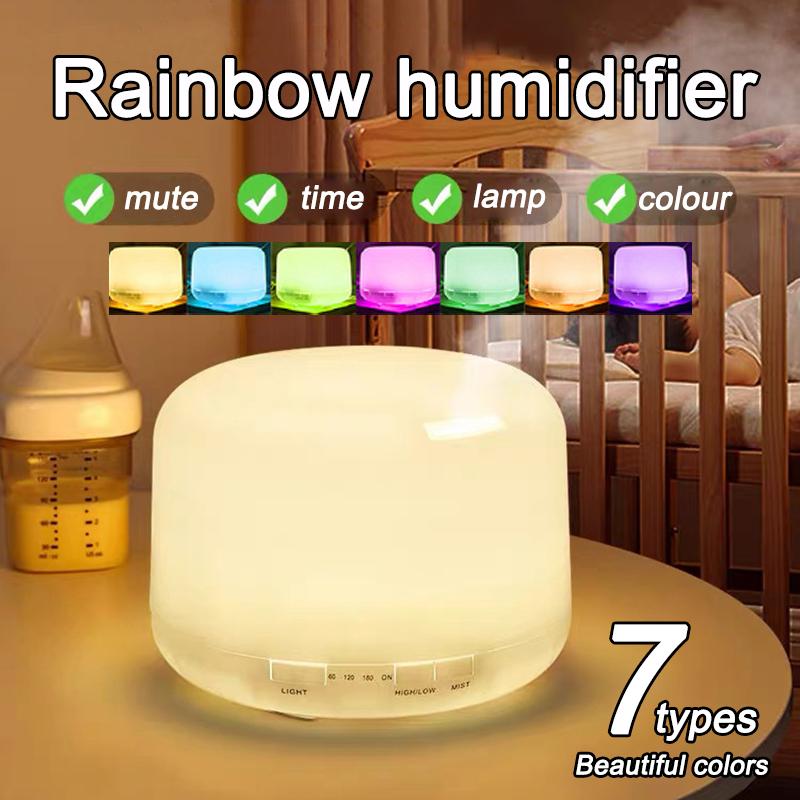 

Портативный мини-увлажнитель 500 мл, маленький крутой увлажнитель тумана, USB персональный настольный увлажнитель для детской спальни, путешествия, офиса, дома