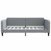 Vidaxl Sofa Z Materacem, Jasnoszara, 90X190 Cm, Tkanina