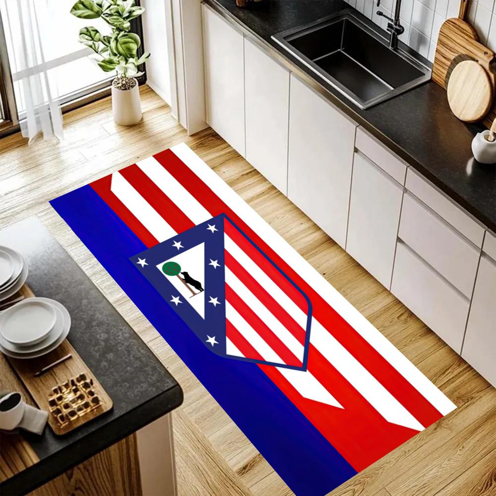 Atletico Madrid Nonslip Kitchen Mat Floor Carpet Rug For Indoors Outdoors Home Decor Room Supplies Spring Decor