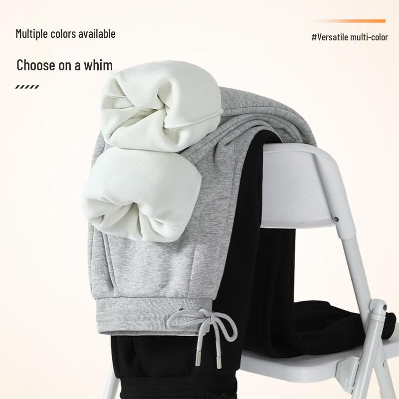 Warrior Herren Verdickte Veloursfleece Jogginghose