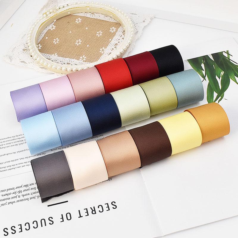 38MM Korean Matte Cotton Ribbon Hair Accessories for DIY Clips