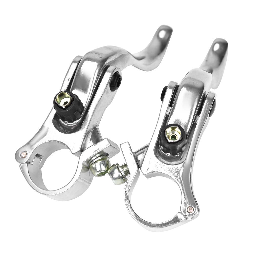New 2Pcs Aluminum Alloy 24mm Mountain Bike Disc Brake Handle Level Cycling Accessory Bike Brake Lever Brake Accessories