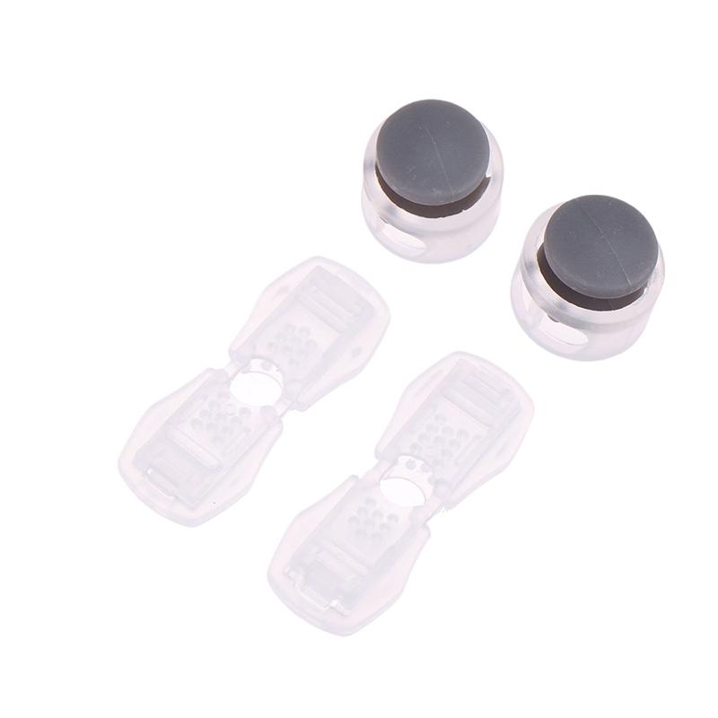 Spring Lock Adjustable Buckle No Tie Shoelaces Fast Sneakers Strings Snap Shoelaces Buckle Shoelace Clip Shoelaces Lock Device