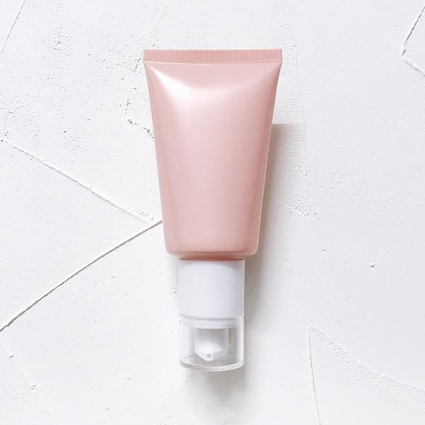 Pearlescent Pink 60ml PE Soft Tube for Facial Cleanser & Makeup Remover Gel