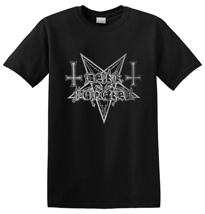 DARK FUNERAL - Logo with Back Print T-Shirt L