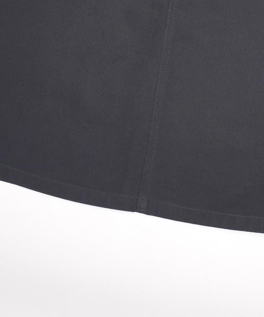 Pildeoseu Back Pocket Long Skirt Khaki