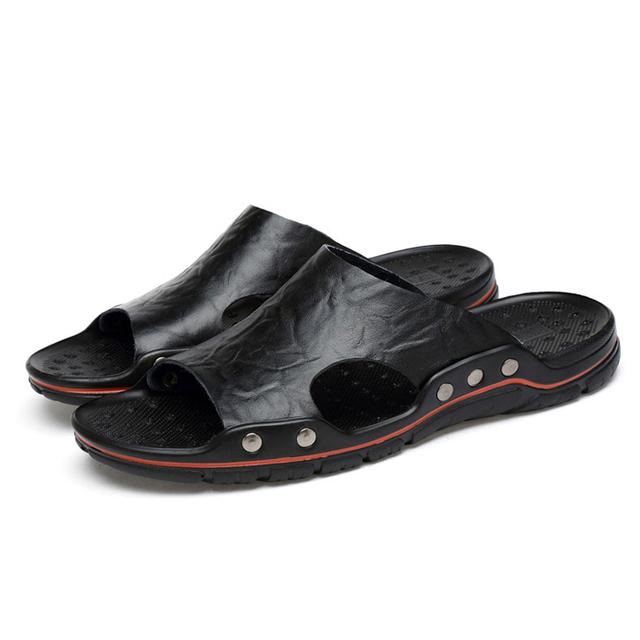 Summer Men Slippers Breathable Clogs Sandals Beach Classics Slides Outdoor Flip Flops Plus Size Men Shoe