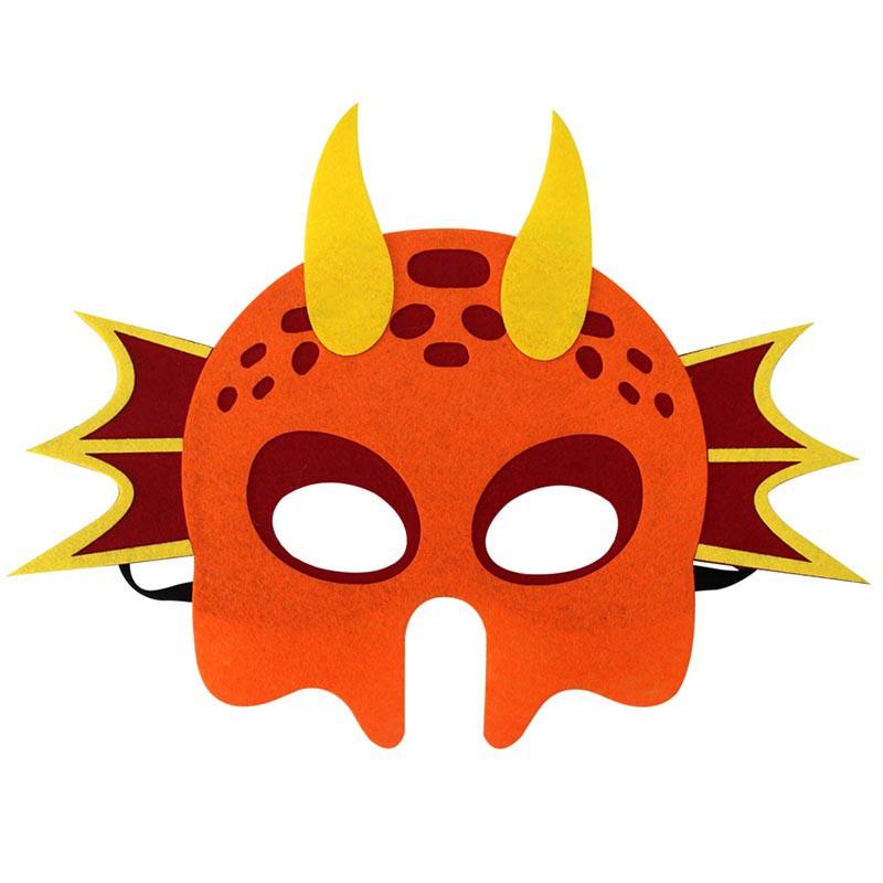 

Войлочная маска в стиле динозавра, треугольная маска тираннозавра рекса с крыльями дракона, лонган, веселая рождественская вечеринка, детский день рождения, игрушка, украшение, реквизит для фотосъемки Pterosaur 1