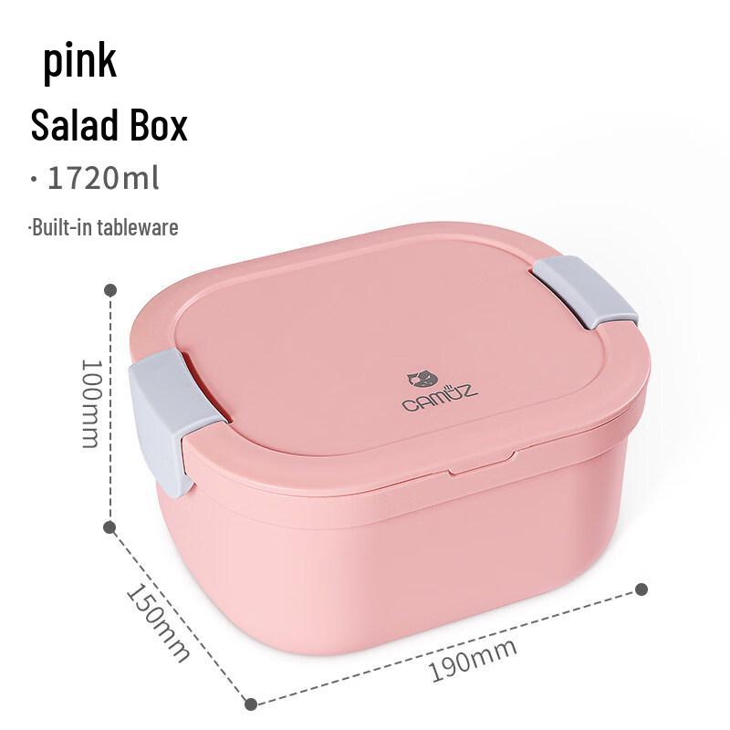 CAMUZ Double-Layer Salad Lunchbox