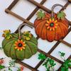 Good-Metal Pumpkin Garden Stake Fall Decor Decorative Rustic Pumpkin Yard Stake Sign Yard Decor Outdoor Thanksgiving