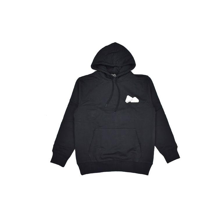Palace Tri-Gaine Hood Black Unisex Tops P18HD036