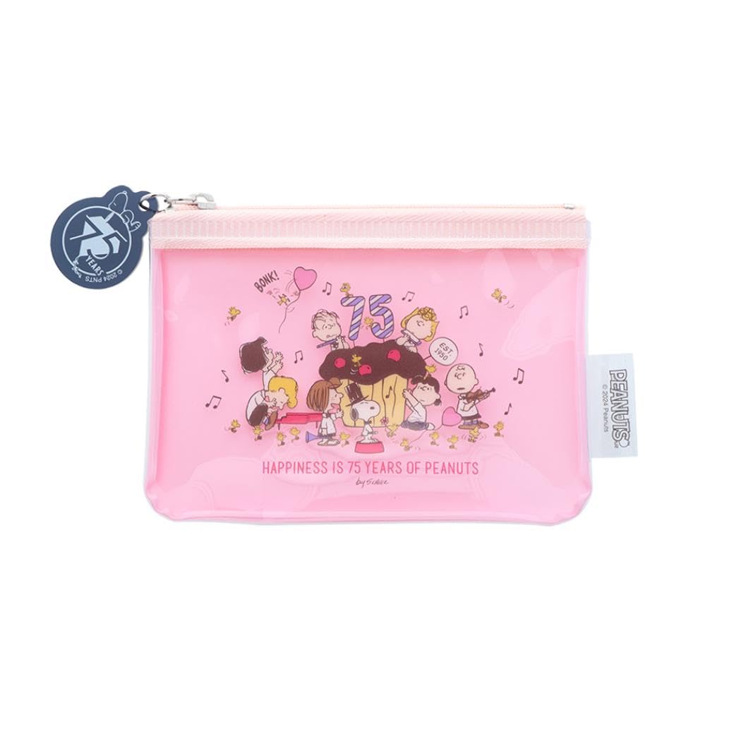 Канцелярский пенал Snoopy Mini PEANUTS 75-летие C S2333570 Sun-Star