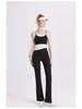 High-Waist Micro-Flared Yoga Pants - Women's Slimming, Hip-Lifting, Quick-Dry Fitness Leggings with Seamless Design