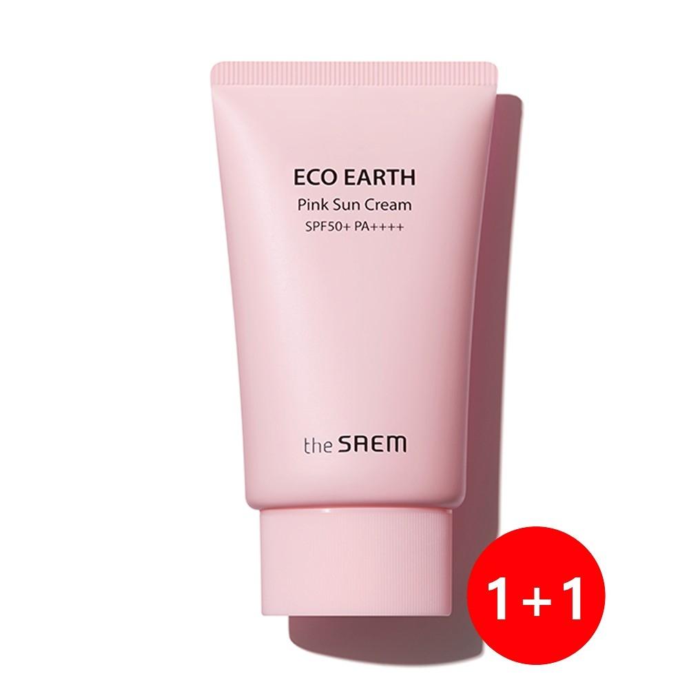 The Saem Skin Eco Earth Pink Sun Cream  1+1 
