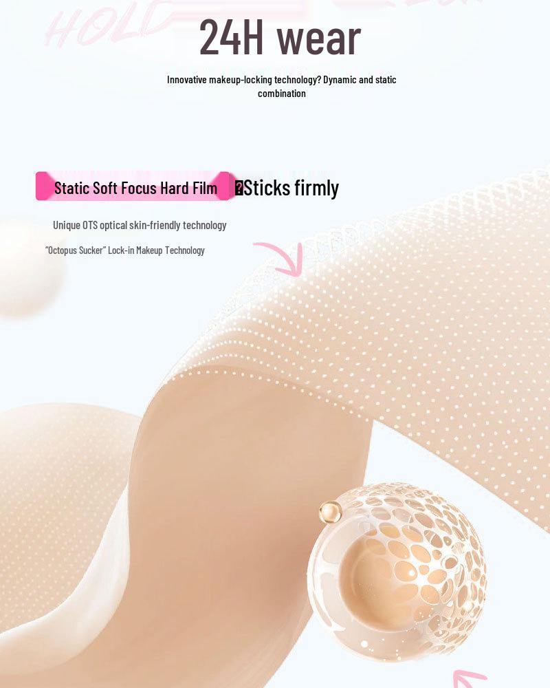 Cartoon Kitten Cushion BB Cream - Long-lasting, Waterproof, Oil Control & Smudge-Free Concealer for Students