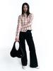 Kirsh Cheek Check Signature Handbag [Black]