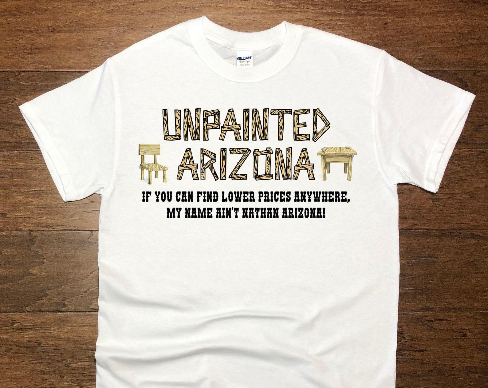 Unpainted Arizona Unisex T-Shirt 3XL