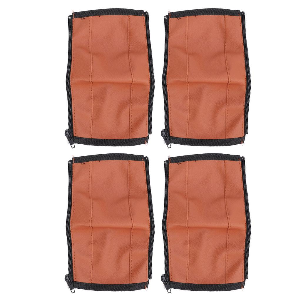 4pcs Stroller Handle Cover PU Lther Washable Baby Pram Handle Sve or with Stroller Accessories