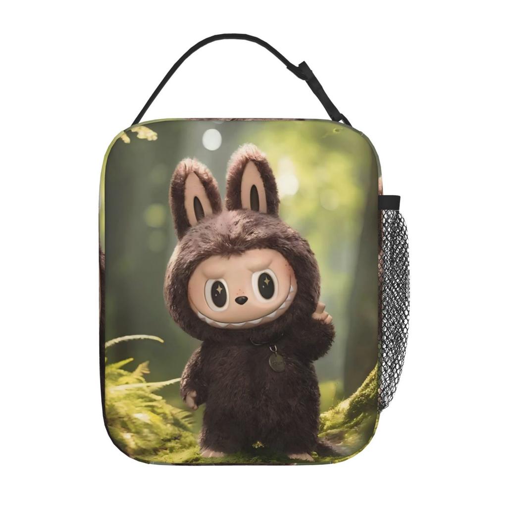 Lunch bag Children's fully printed picnic bag Cartoon animation convenient wear-resistant portable thermal insulation bag
