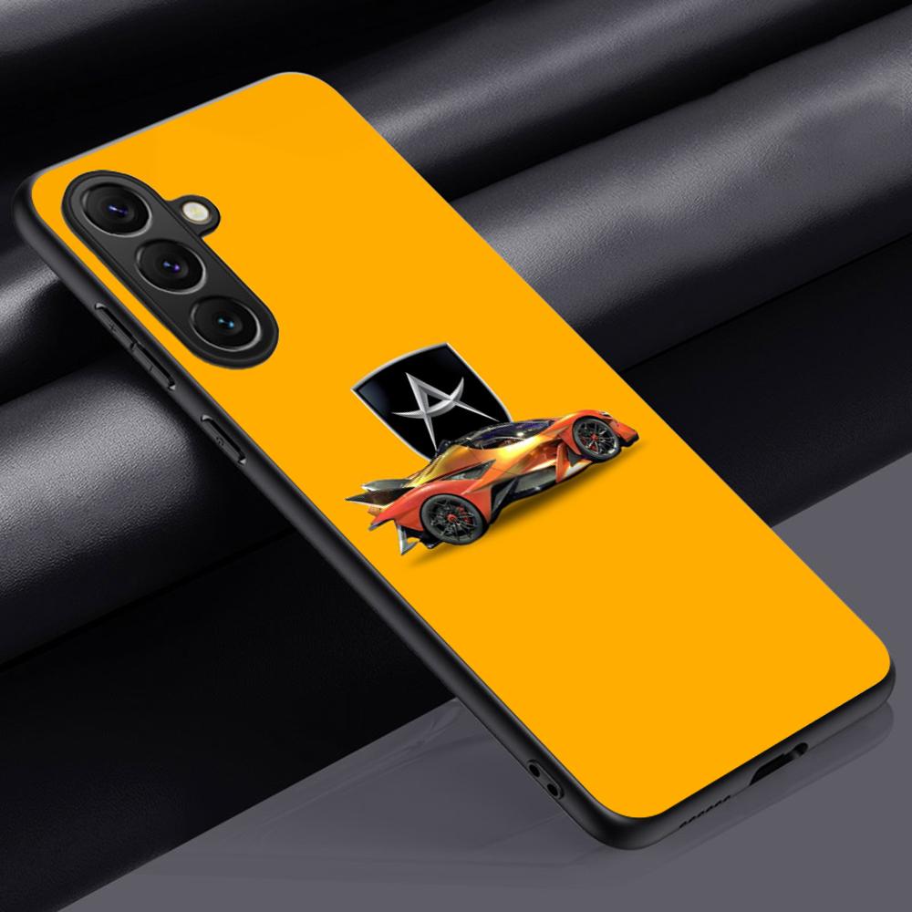 Apollo IE Automobil Cool Sports Car Phone Case For Samsung Galaxy S26 S25 S24 S23 S22 S21 Plus Ultra Note20 Soft Black