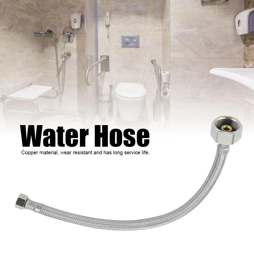 30cm 7 8 Vstup 3 8 Výstup Závit Měděná Toaletní Opletená Přívodní Hadice Vody Koupelnové Doplňky