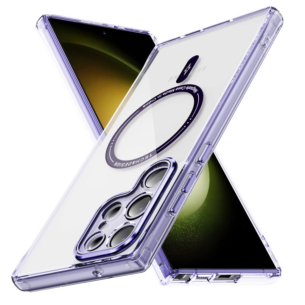 Applicable to Samsung Samsung S26Ultra Phantom Magnetic Mobile Phone Case S25Ultra Transparent S24Ultra Protective Case