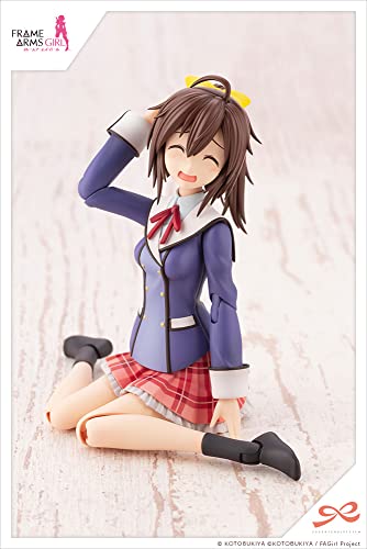 Sosai Shoujo Teien Aoi Gennai [Wakaba Girls' High School Winter Uniform] 1/10 Scale Plastic Model 159mm