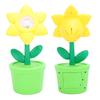 Seifenblasenmaschine mit LED-Licht und Musik Sonnenblume Elektrischer Seifenblasenmacher Batteriebetrieben Seifenblasen